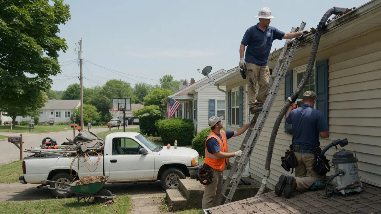 Gutter Installation in Servia, IN near me